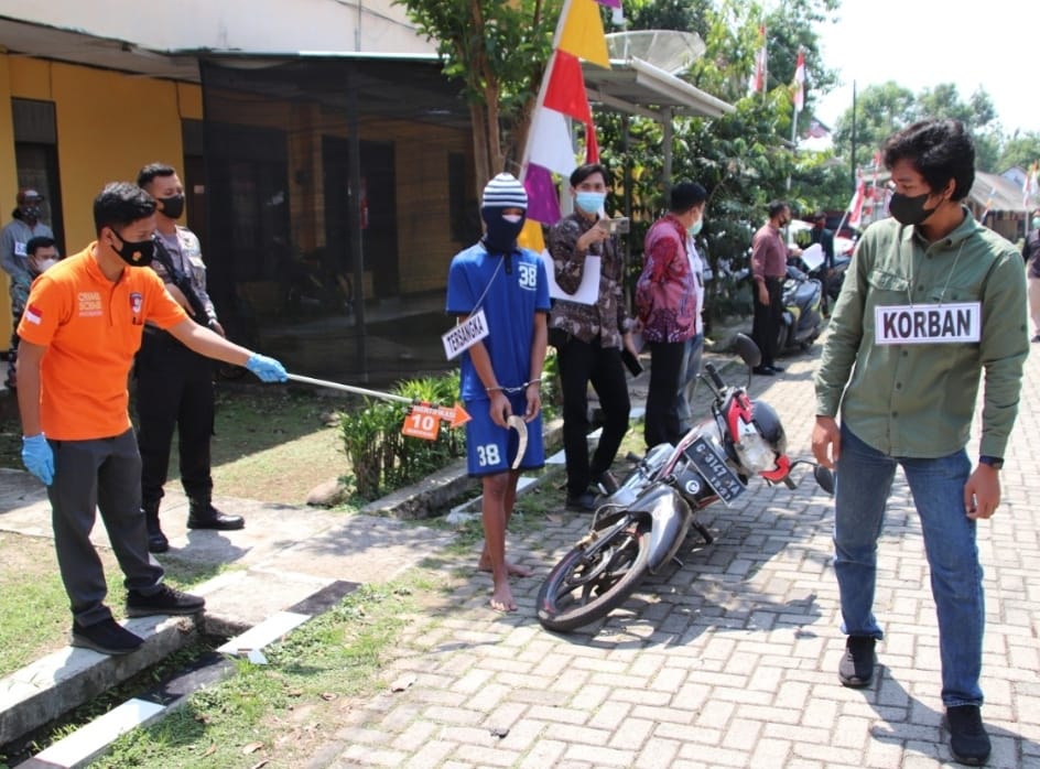 Kasus Pembunuhan, Tersangka Perankan 17 Adegan