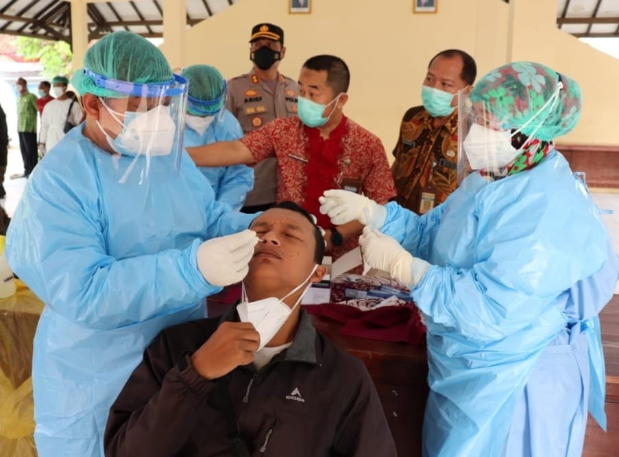 567 Pengguna Jalan Mendadak Di Swab Massal