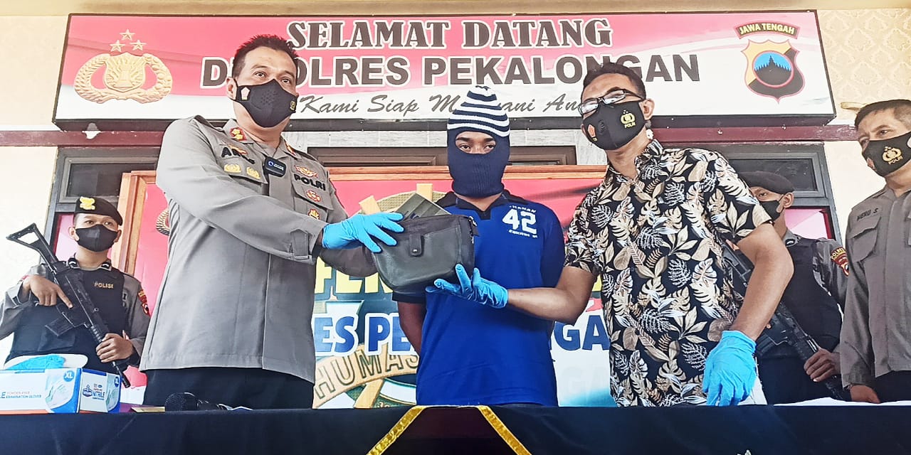 Tabrak Mobil, Jambret Diringkus Polisi