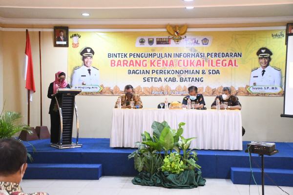 Kumpulkan Informasi, Pemkab Batang akan Bentuk Tim Pengawasan Peredaran Barang Kena Cukai Ilegal