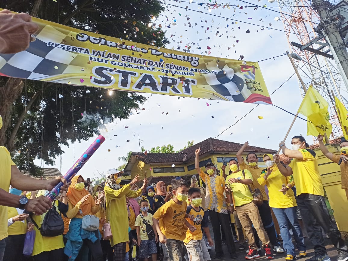 HUT Golkar ke-57 DPD Pekalongan Berlangsung Meriah