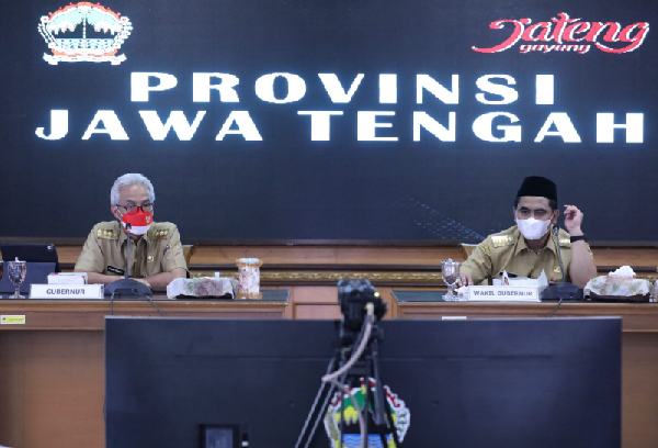 19 Daerah Jateng Nol Kasus, Ganjar Ingatkan agar Tak Merasa Bebas dan Prokes Tetap Diperketat