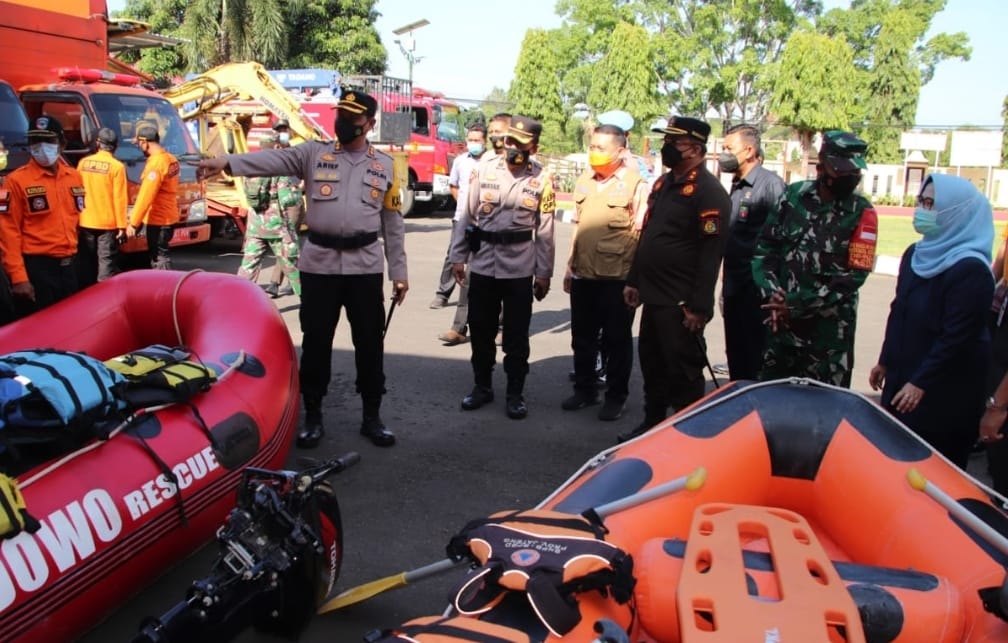 Siaga Bencana, Ratusan Personil Gabungan  Diterjunkan