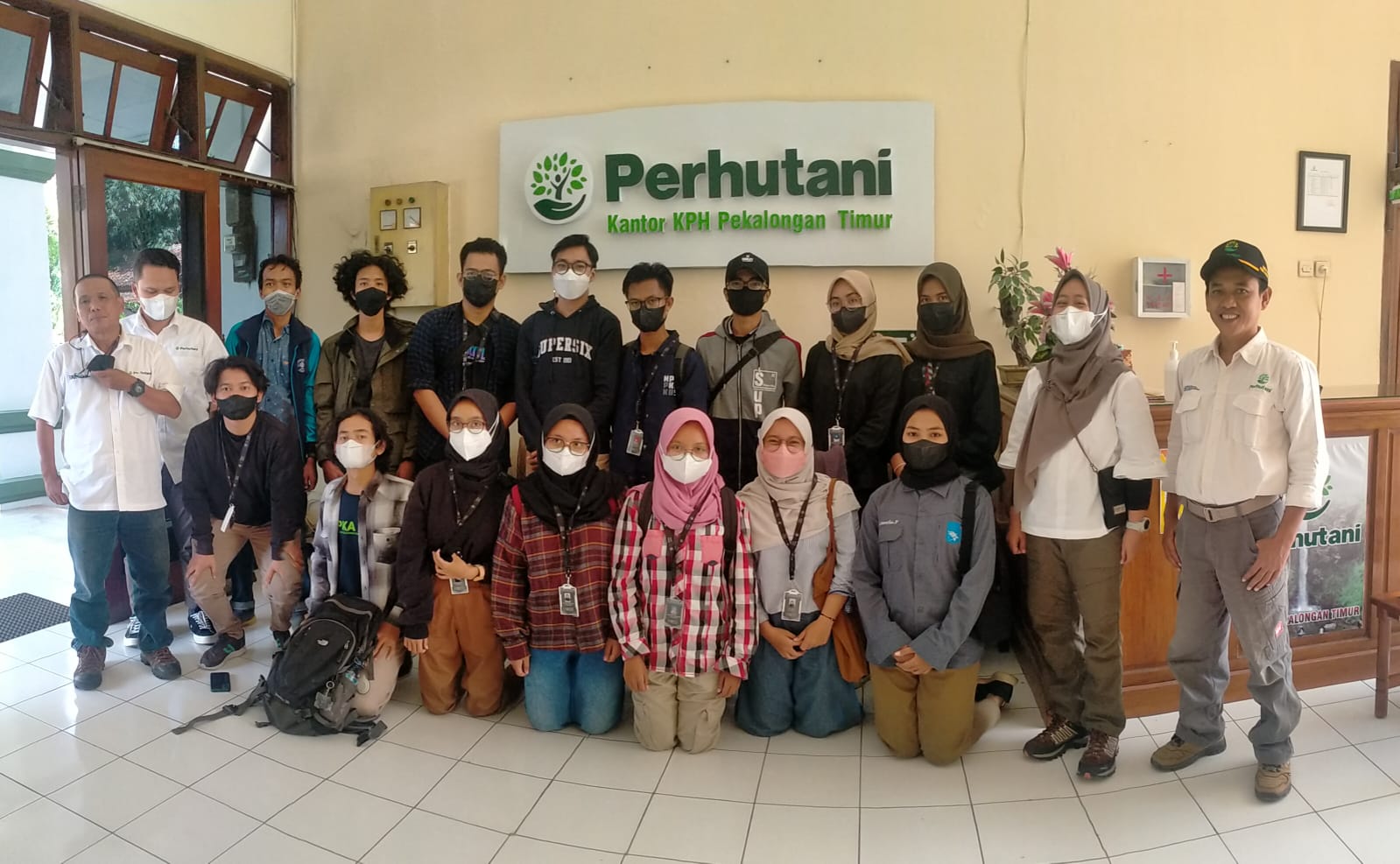 Mahasiswa Kehutanan IPB PKL di KPH Pekalongan Timur