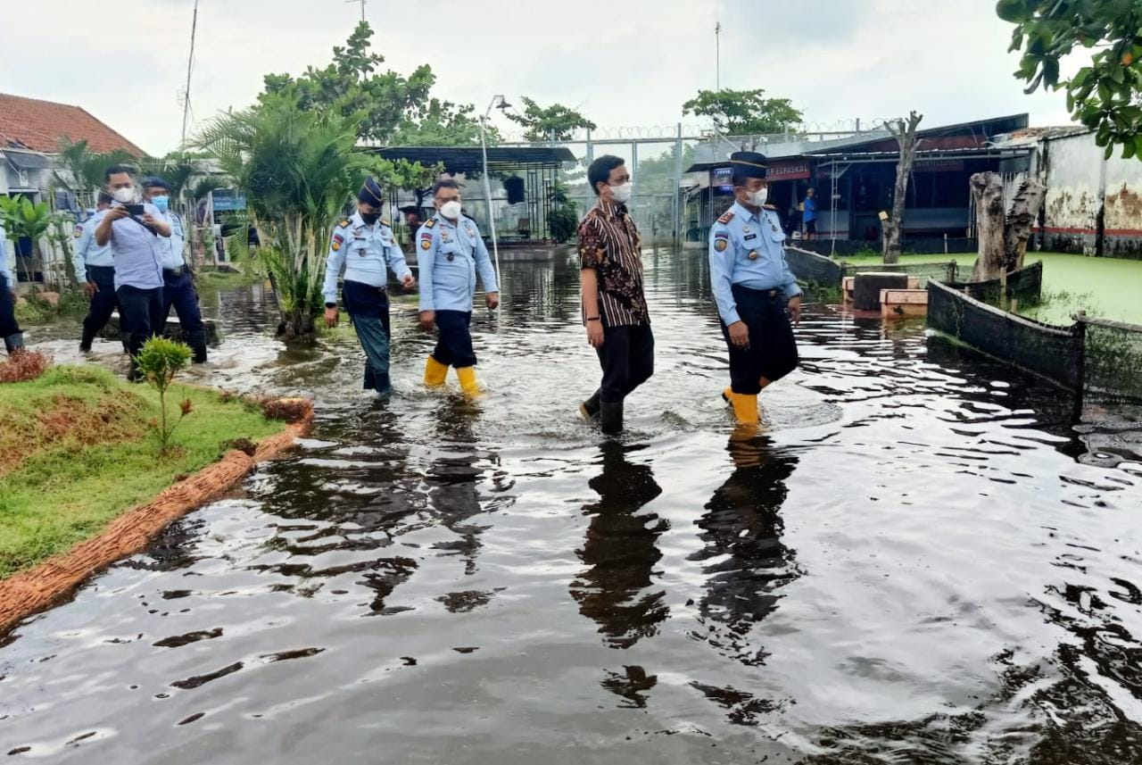 Lapas Pekalongan Kembali Tergenang Banjir