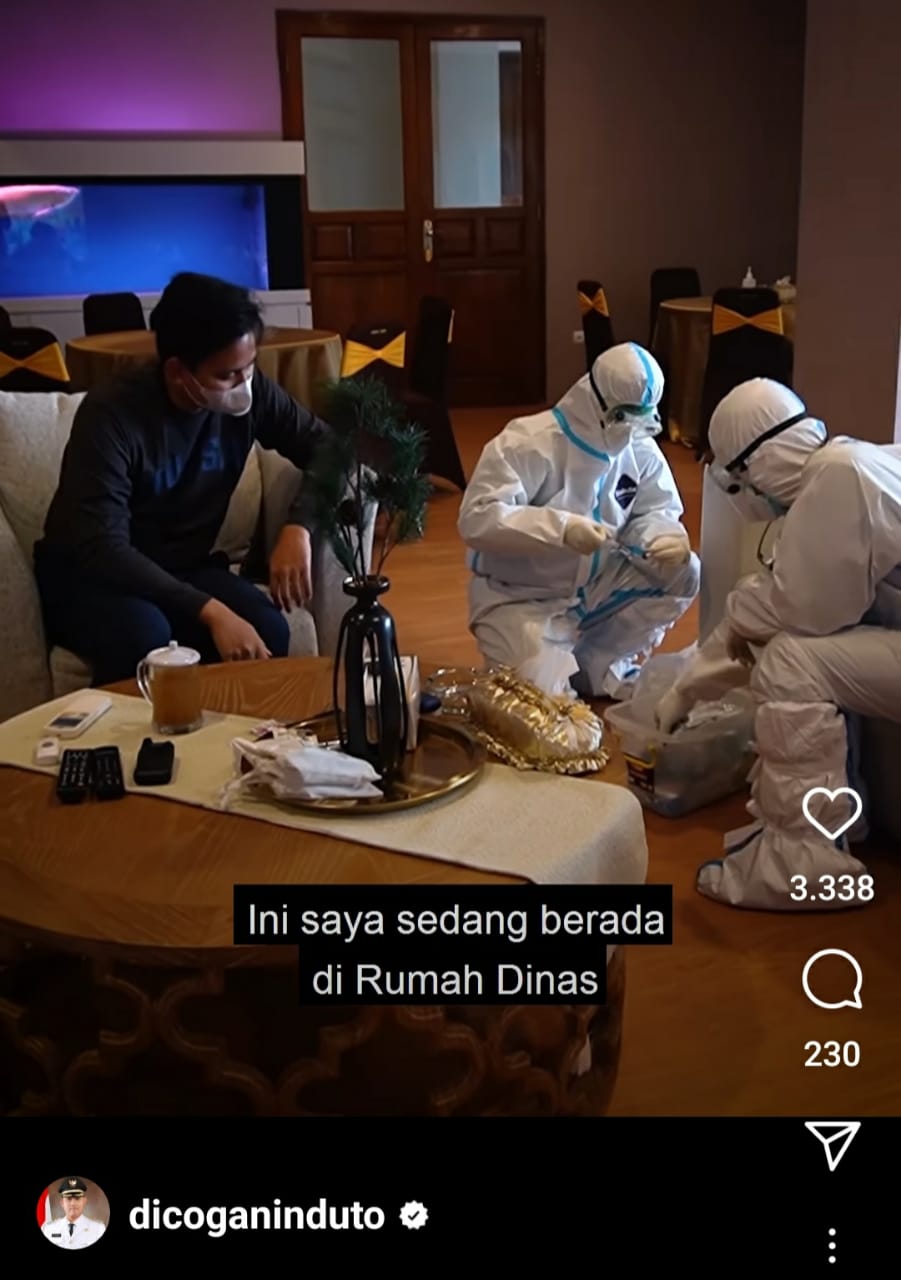 Positif Covid-19, Bupati Kendal Dico M Ganinduto Isolasi Mandiri di Rumah Dinas Bupati