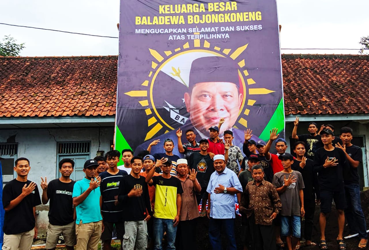 Terpilih, H. Radin Bertekad Majukan Bojong Koneng