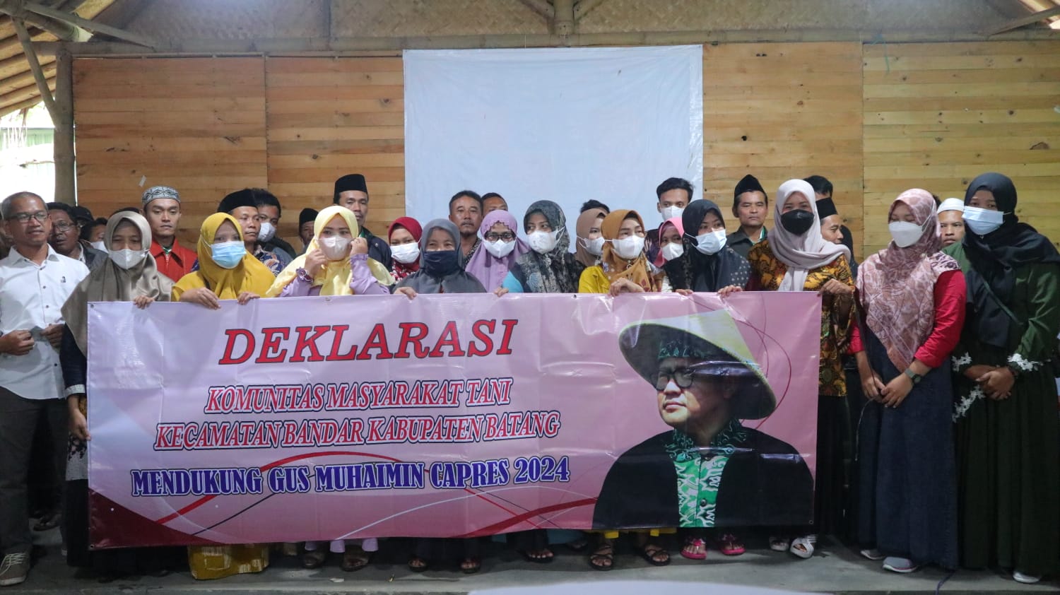 Komunitas Masyarakat Tani Mendukung Gus Muhaimin Maju sebagai Presiden 2024