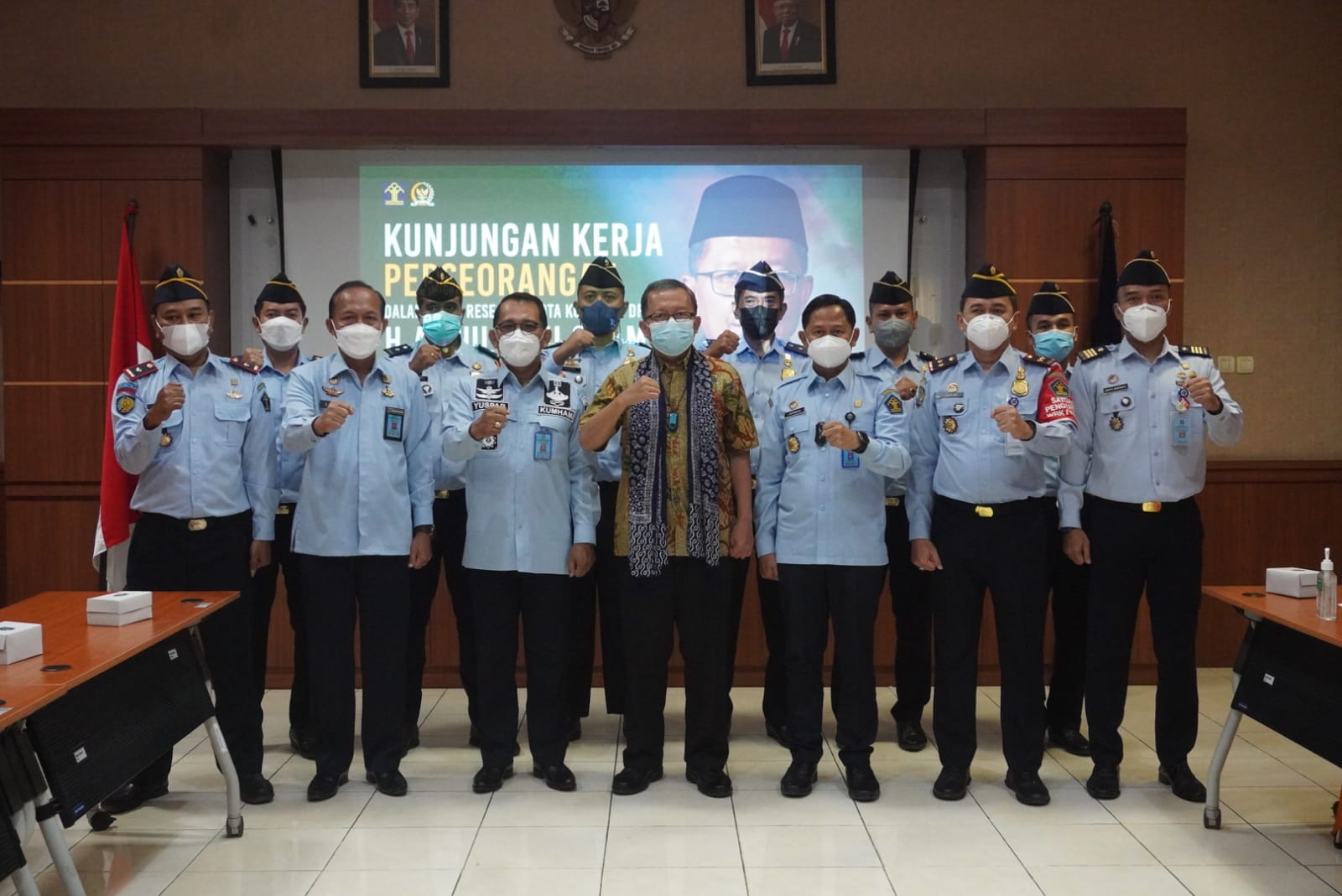 Kunjungi UPT di Pemalang, Anggota Komisi III DPR RI Serap Aspirasi Jajaran Kemenkumham Jateng