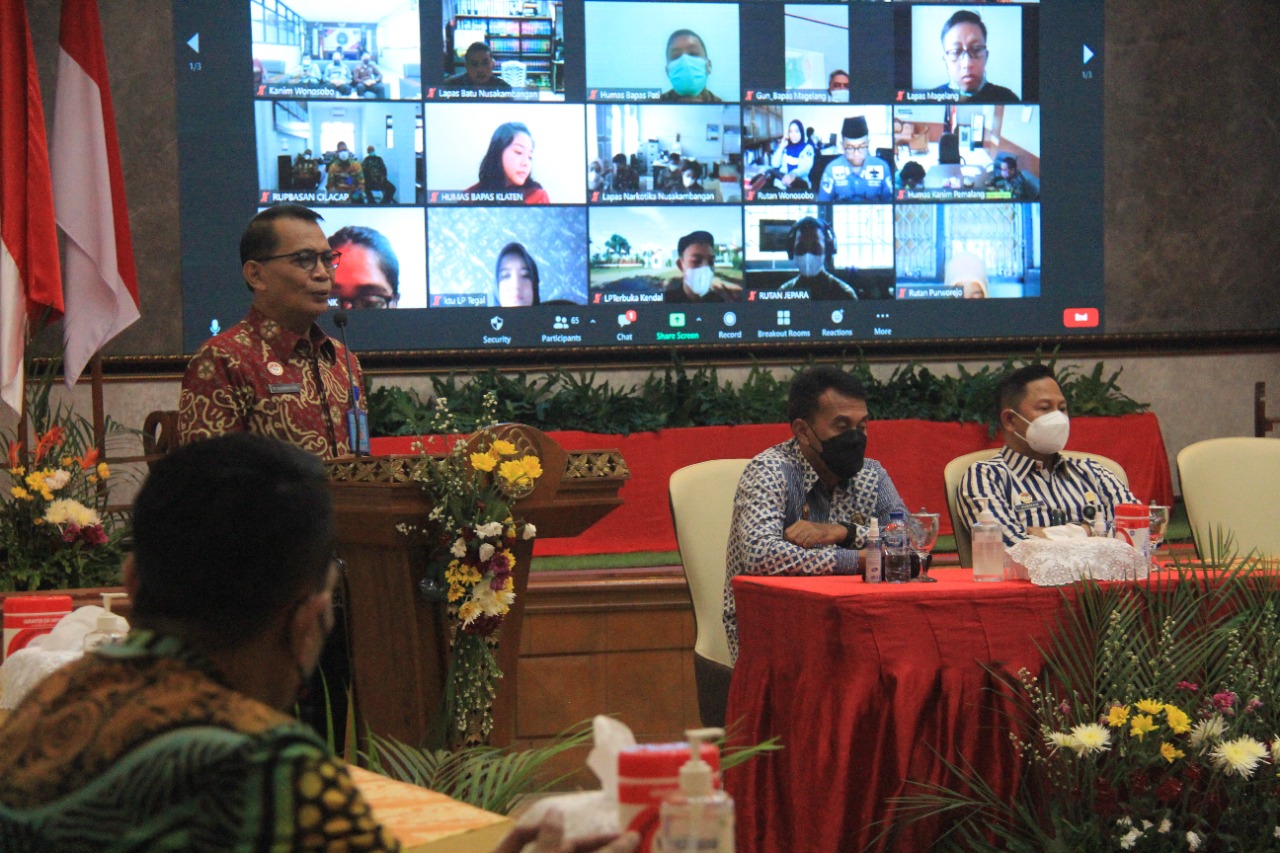 Corporate Branding Jadi Target Prioritas, Kemenkumham Jateng - Biro Hukerma Berikan Sosialisasi Manajemen Medi