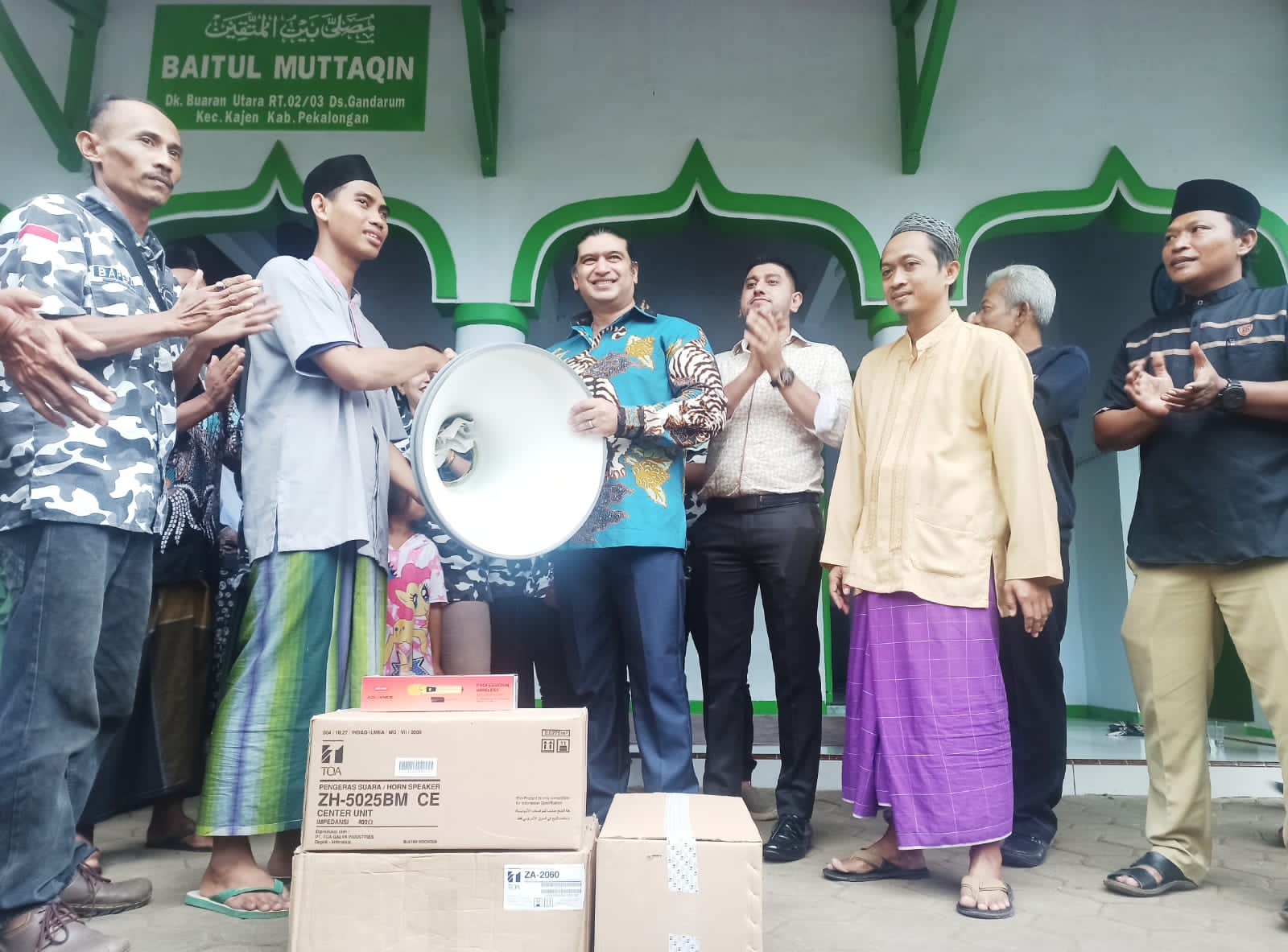 Jelang Ramadan, Bapera Bantu Alat Pengeras Suara