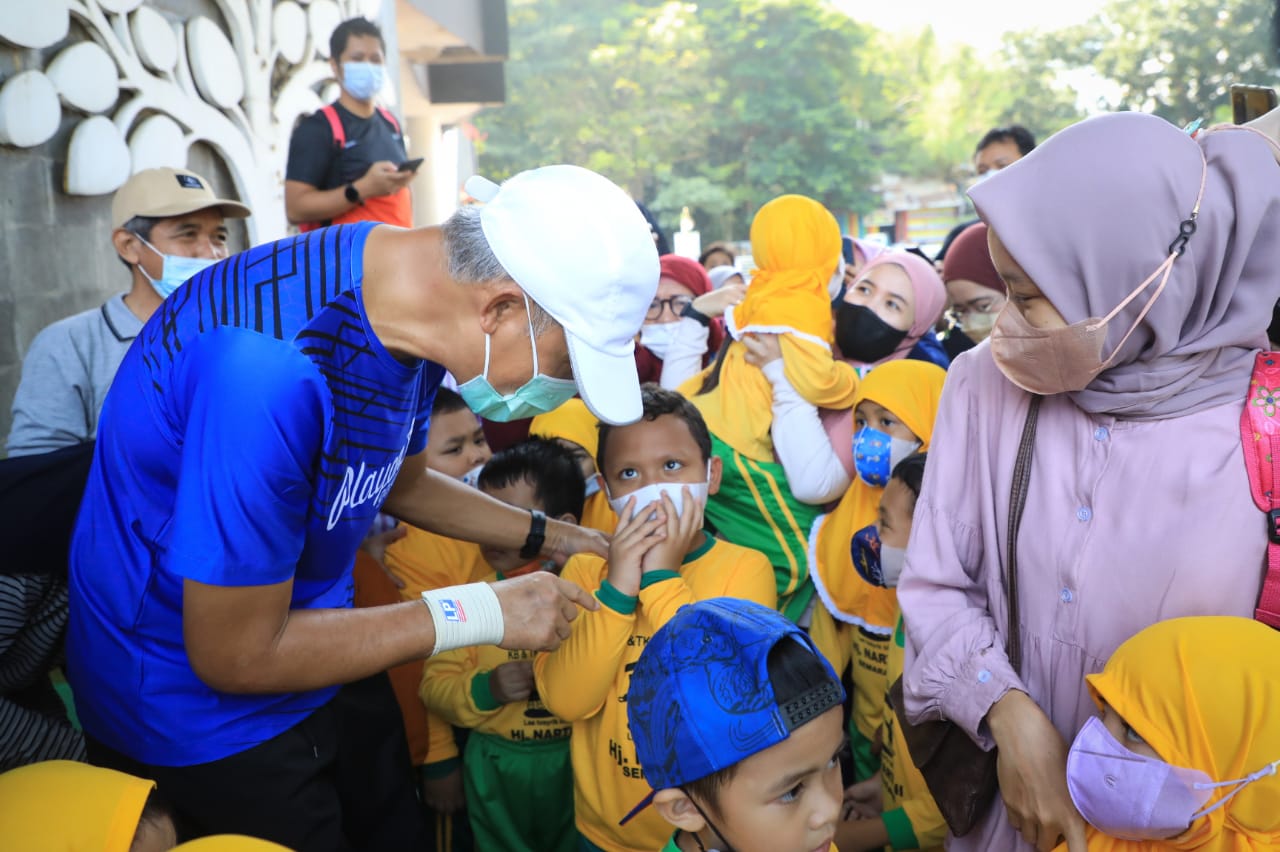 Ganjar, Anak-anak dan Dolanan Tradisional Jelang Puasa