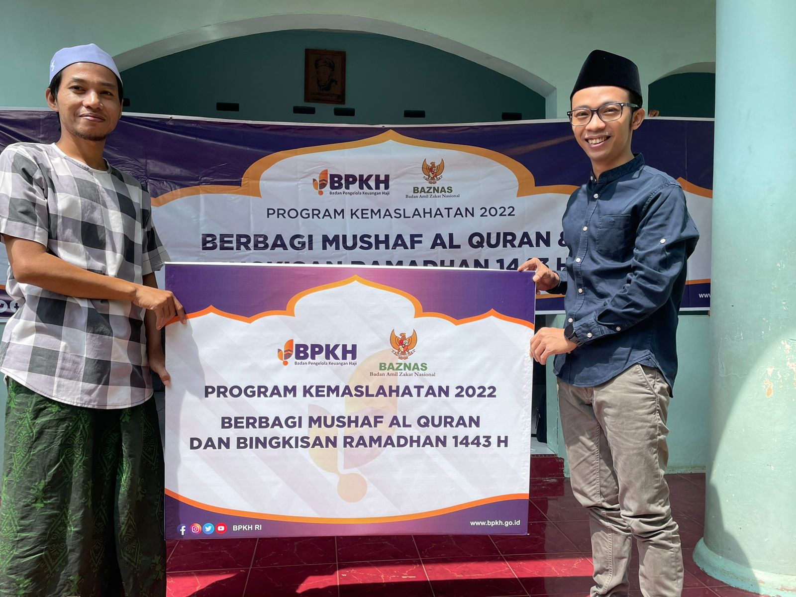 BPKH Bersama Baznas Salurkan Paket Bingkisan Ramadhan di Ponpes Al-Minhaj Kabupaten Batang