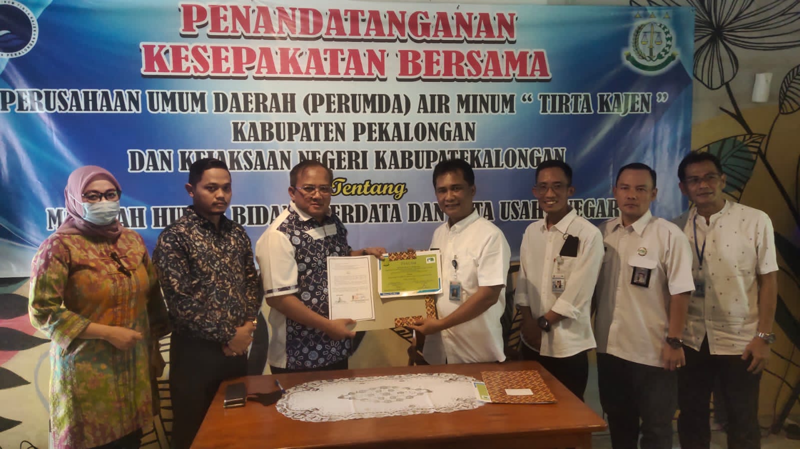 Tingkatkan Kinerja Perusahaan, Perumda Tirta Kajen Jalin Kerjasama Dengan Kejaksaan