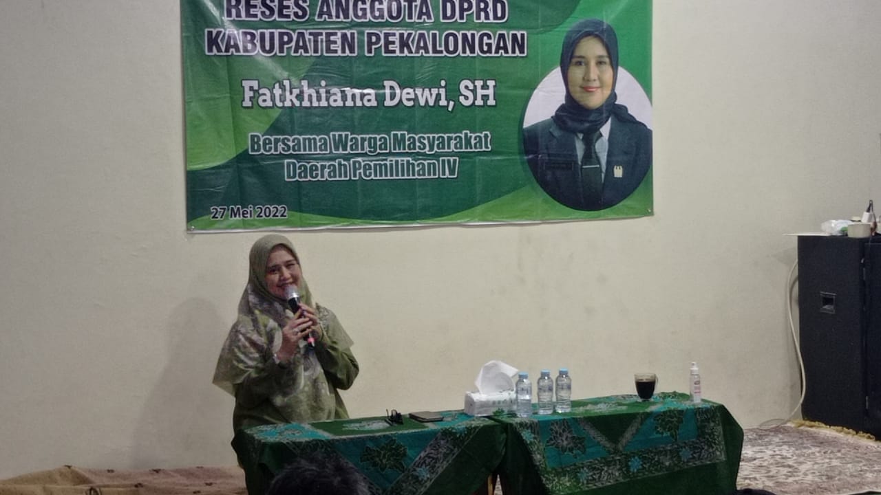 Reses Anggota DPRD Kabupaten Pekalongan Fatkhiana Dewi, Warga Tanyakan Program Kartu Jaminan Kesehatan dan Usu
