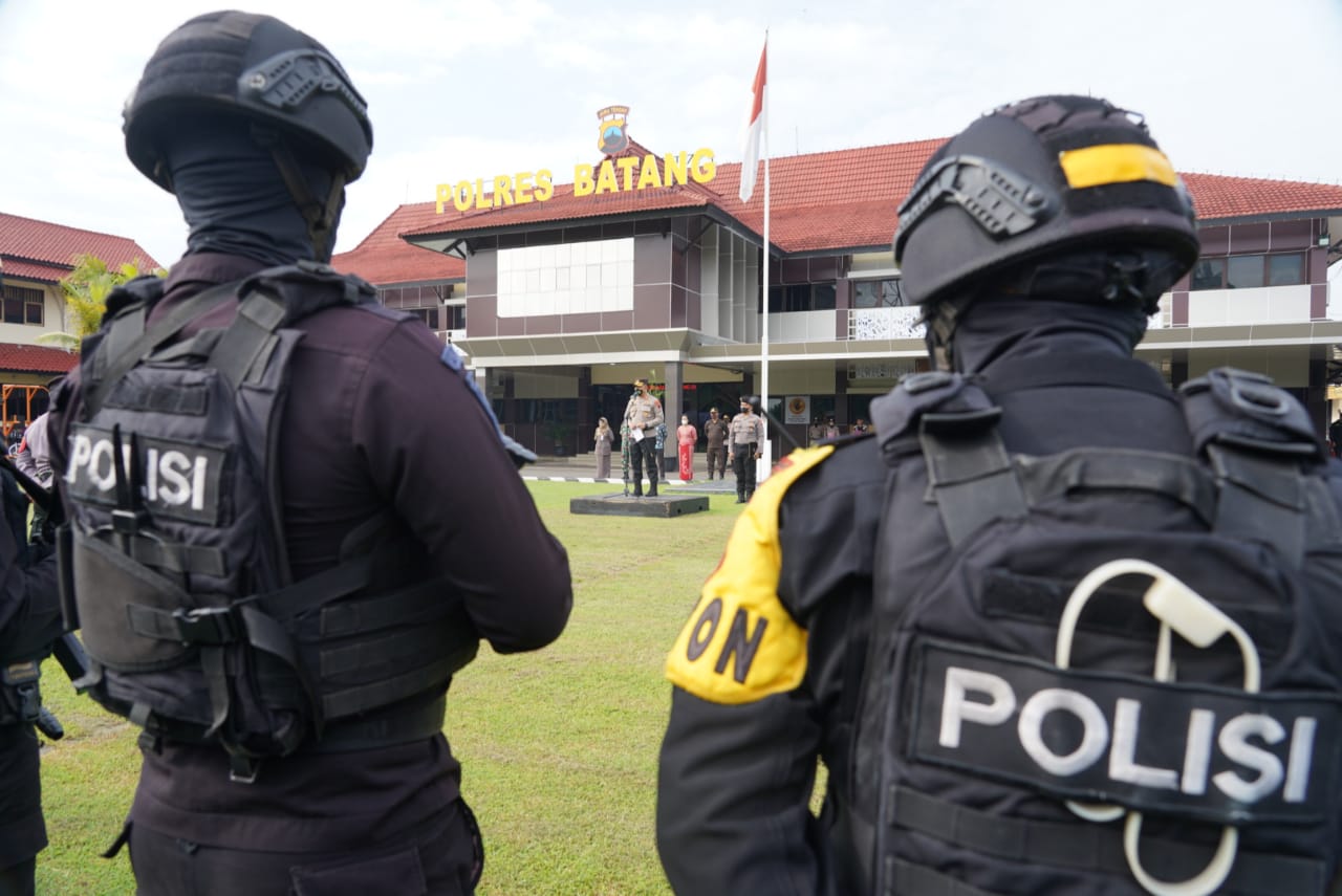 Amankan Pilkades Serentak, Polres Batang Terjunkan 400 Personil Gabungan