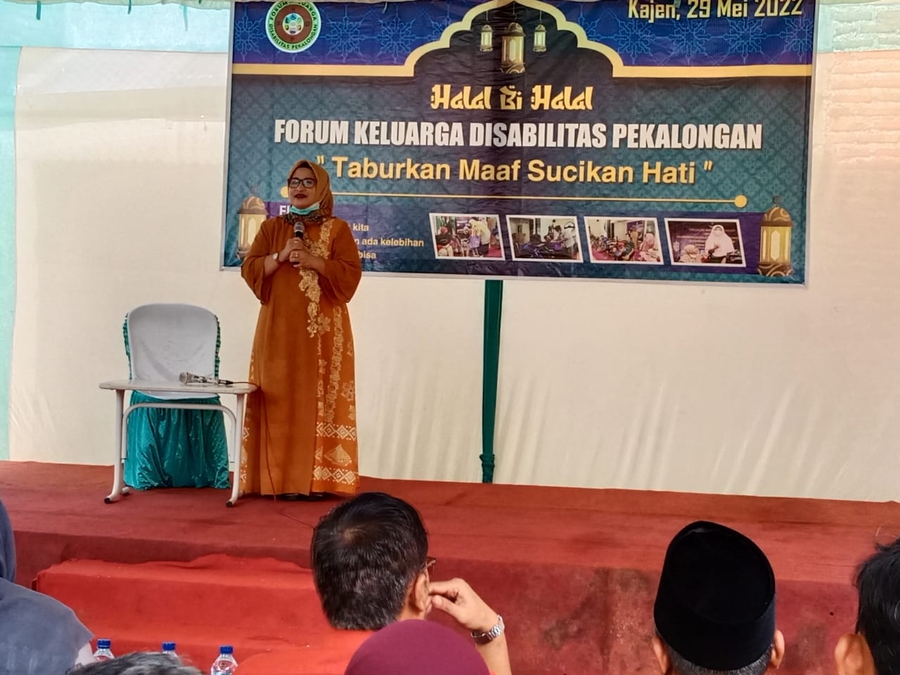 Ketua DPRD Kabupaten Pekalongan Hj Hindun Hadiri Halal Bi Halal Forum Disabilitas