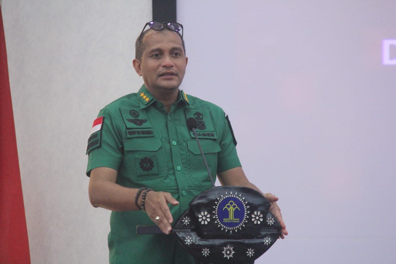 Kunjungi Pulau Nusakambangan, Wamenkumham Edward O.S Hiariej : Bekerja di Pemasyarakatan Adalah Tugas Yang San