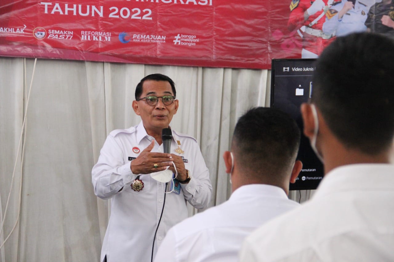 Masuki Hari Pertama SKD Catar Poltekip Dan Poltekim, Ini Pesan Kakanwil Kemenkumham Jateng