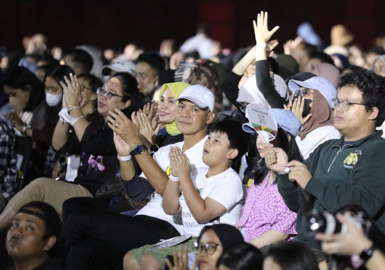 Saksikan Prambanan Jazz, Ganjar: Kerinduan Luar Biasa, Dua Tahun Ngempet