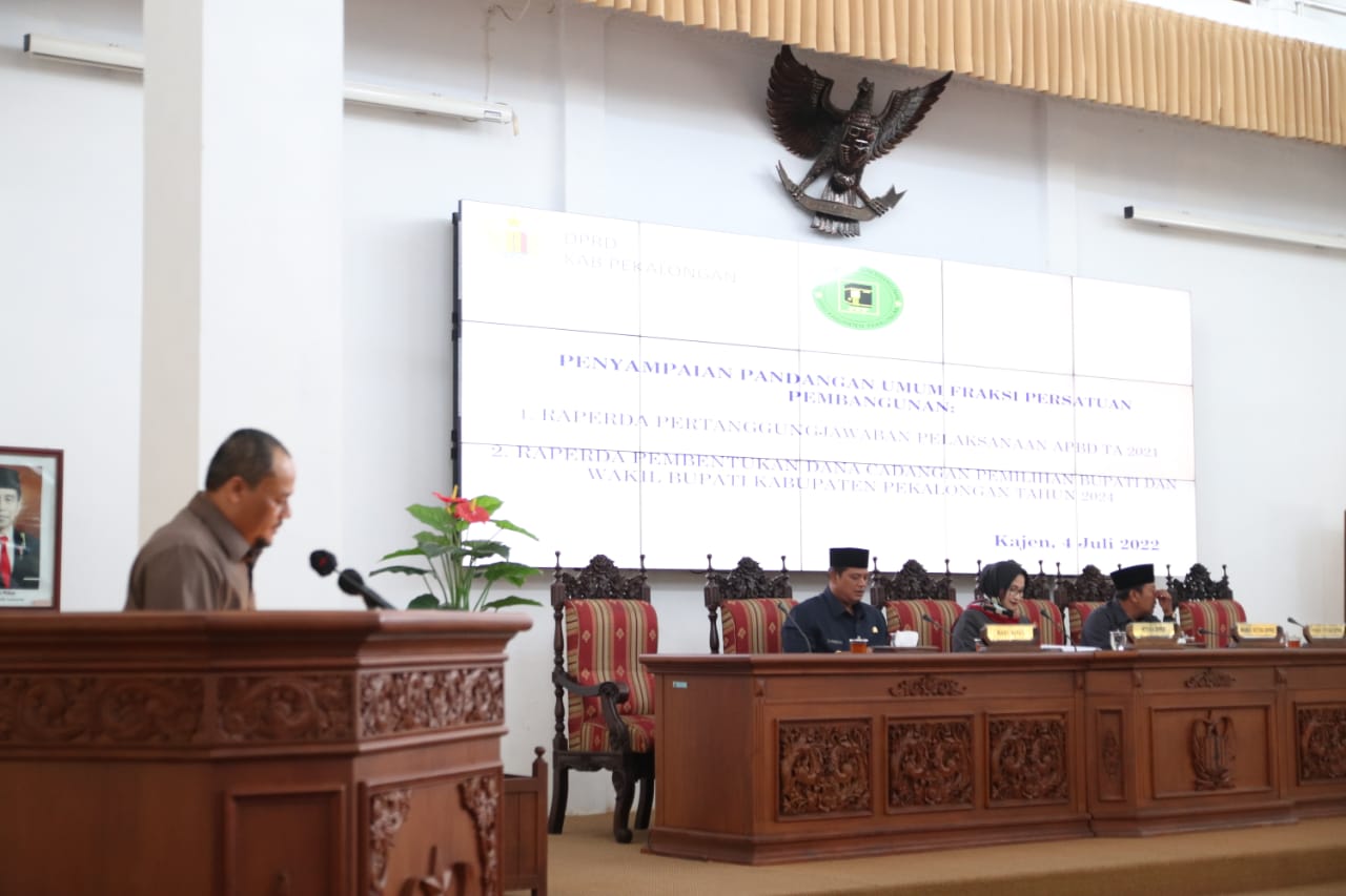 Banyak Aset Daerah Mangkrak, FPPP DPRD Kabupaten Pekalongan Minta Pemda untuk Memanfaatkannya