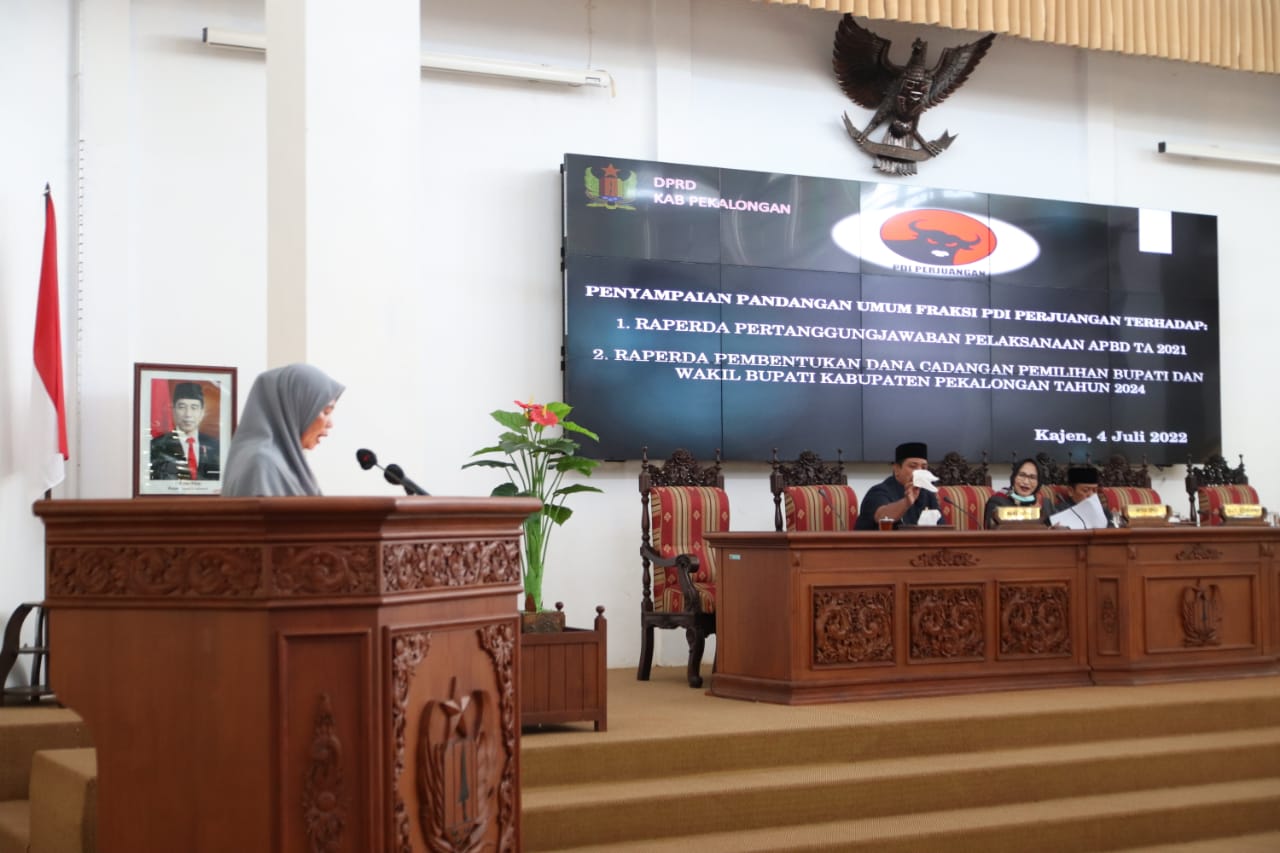 FPDIP DPRD Kabupaten Pekalongan Minta Adanya Perbaikan Kinerja OPD dalam Pelaksanaan Anggaran