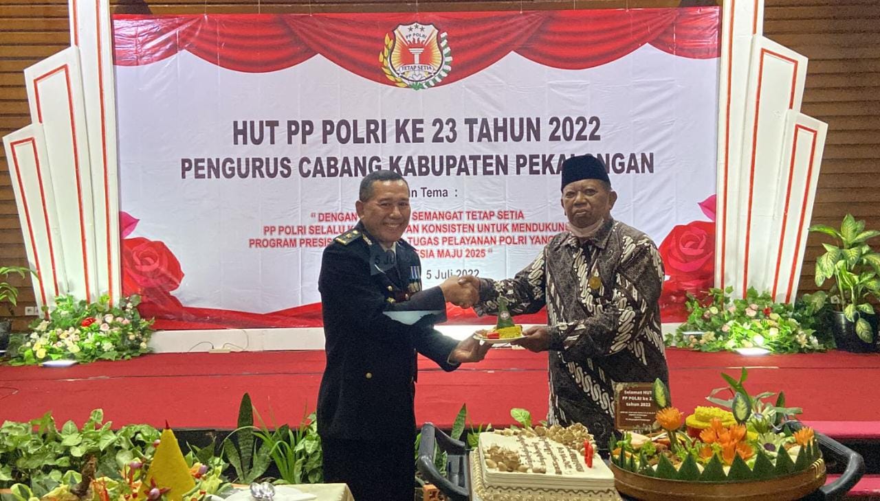 HUT Ke-23, PP Polri Pengurus Cabang Kabupaten Pekalongan Berkomitmen Terus Mengabdi