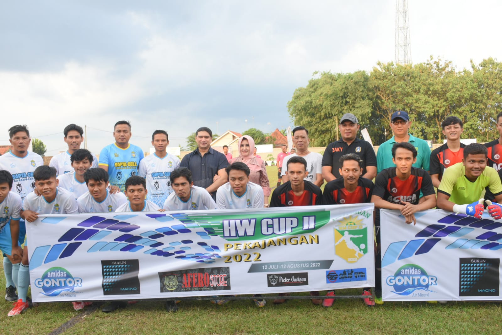 Bupati Fadia Buka Turnamen HW Cup II Pekajangan 2022, Sepakbola Jadi Ajang Silaturahmi Para Pemuda