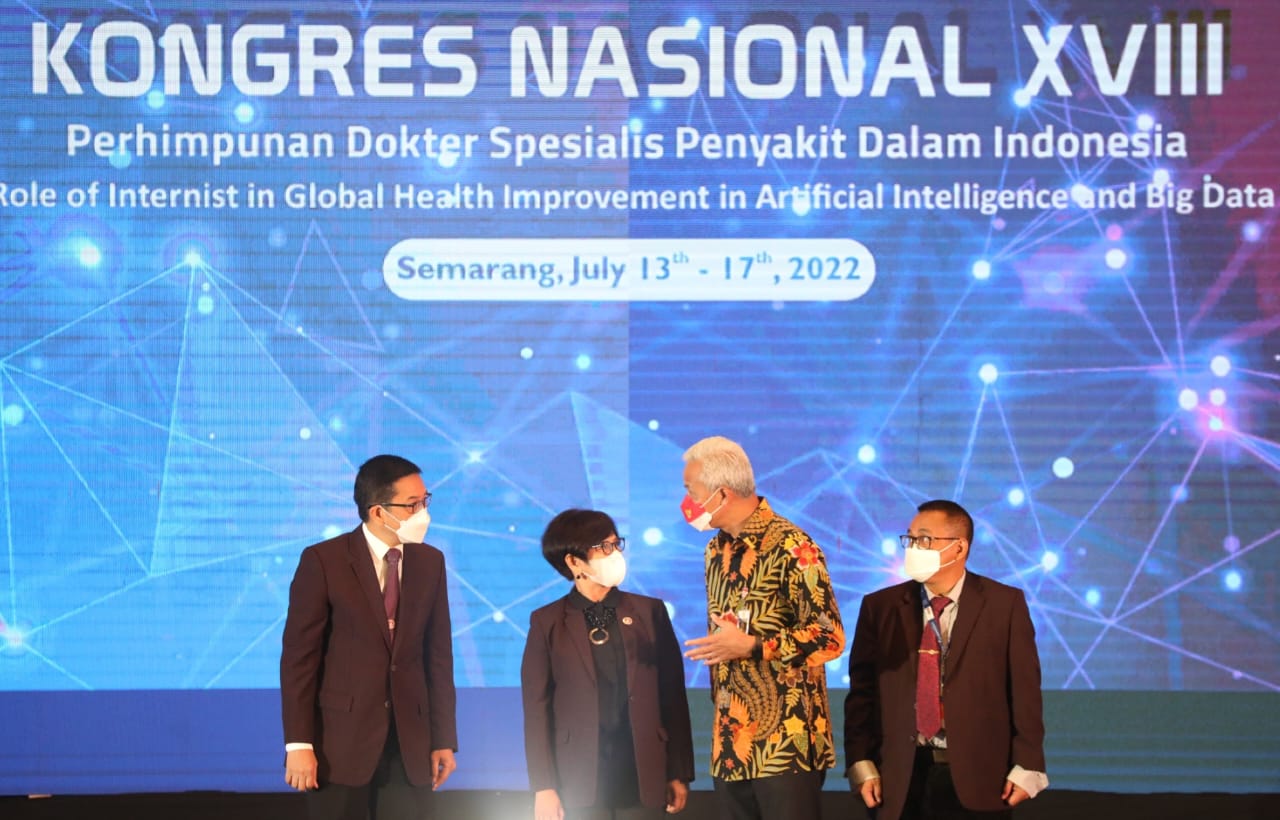 Tantangan Dunia Kedokteran, Ganjar: Big Data dan Intelegensia Artifisial Sudah Jadi Keharusan