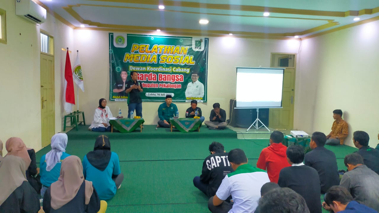 DKC Garda Bangsa Kabupaten Pekalongan Gelar Pelatihan Medsos kepada Kadernya