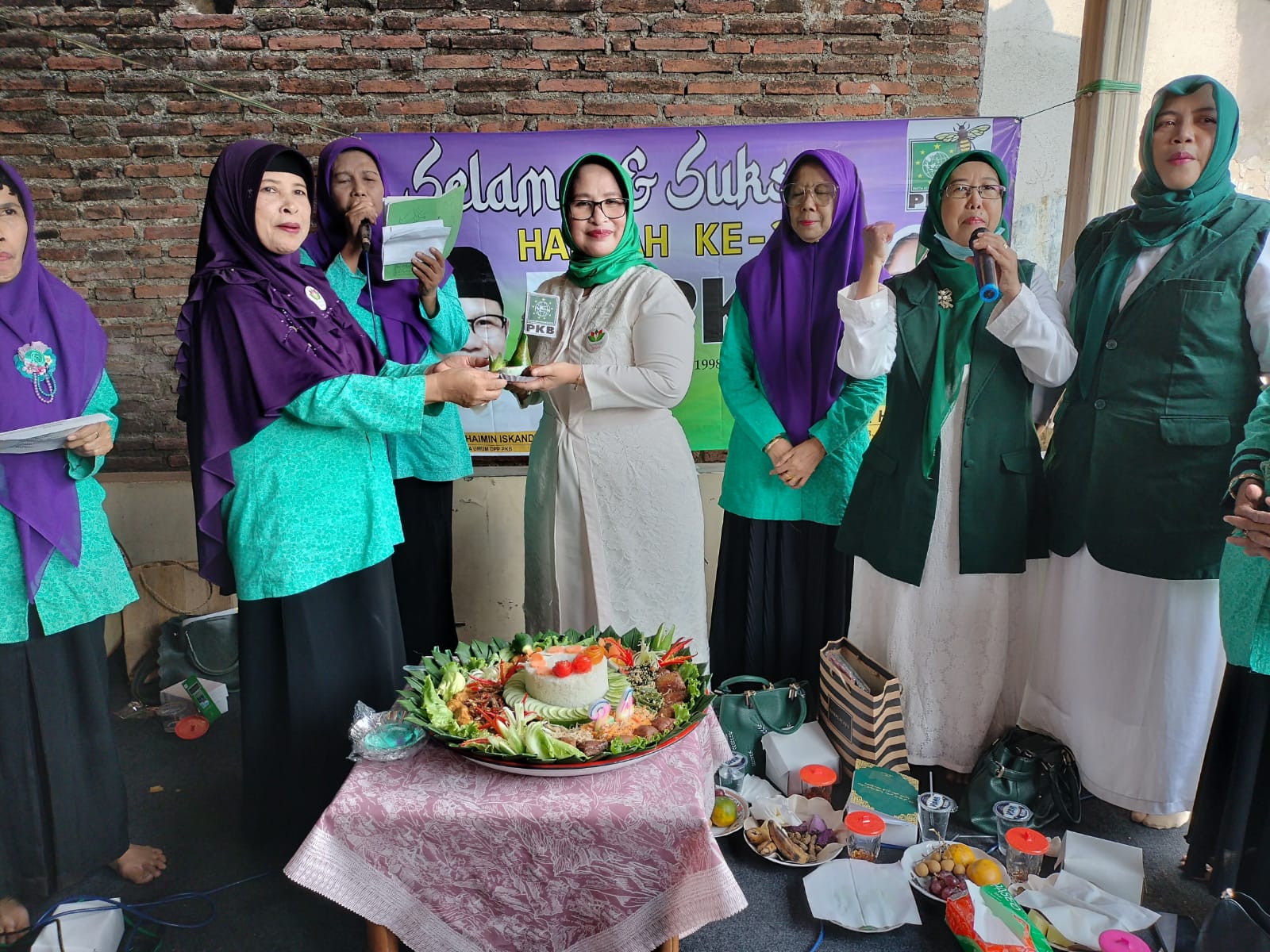 Harlah PKB ke 24, DPC Perempuan Bangsa Kabupaten Pekalongan Gelar Tasyakuran dan Siap Menangkan PKB