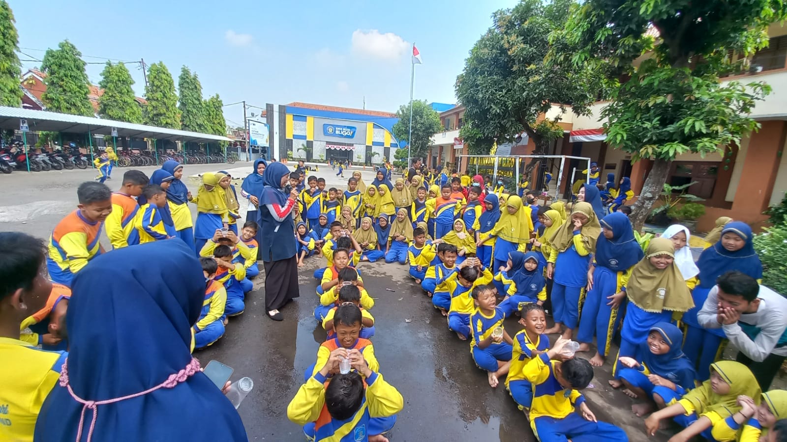 Peringati HUT RI ke 77, SD Muhammadiyah Bligo 01 Gelar Lomba Agustusan