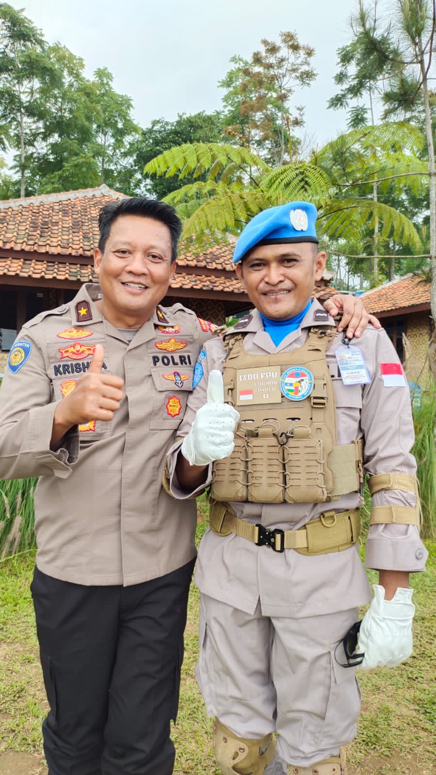 Aipda Lukman Gazzali Gabung Satgas Garuda Bhayangkara FPU 4 MINUSCA