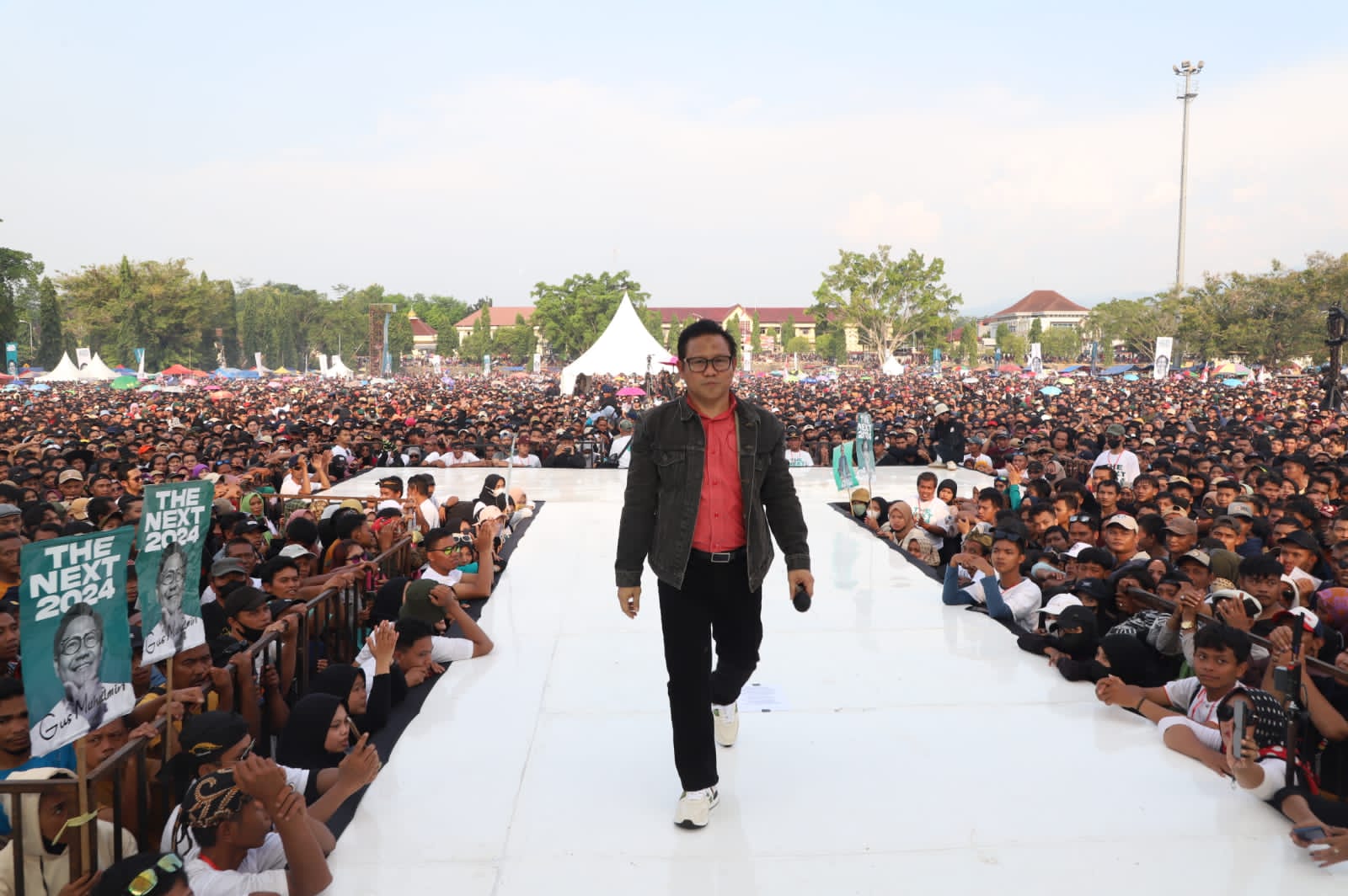 Gus Muhaimin Festival di Pekalongan Dahsyat, Dihadiri Puluhan Ribu Orang