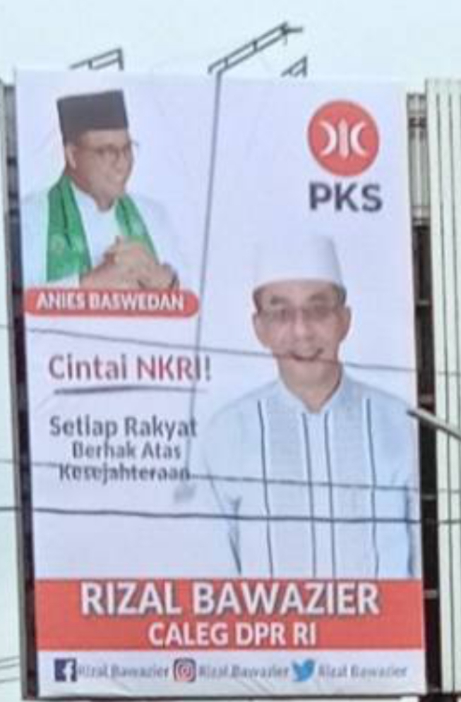 Mengapa Foto Anies Baswedan Selalu Muncul di Baliho-baliho Rizal Bawazier?