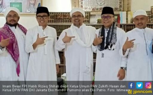 Wakatum PAN Sarankan Presiden Jokowi Tolak Pemulangan Rizieq Shihab