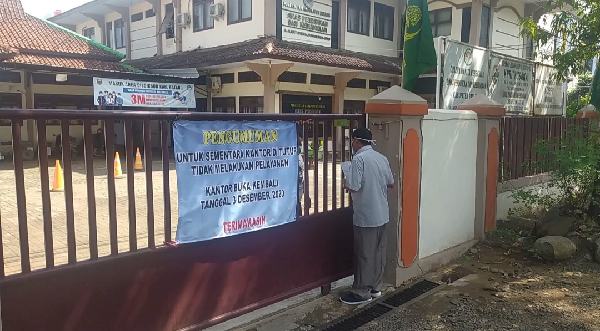 Terapkan WFH, Kantor Disdikbud Batang Ditutup Sementara