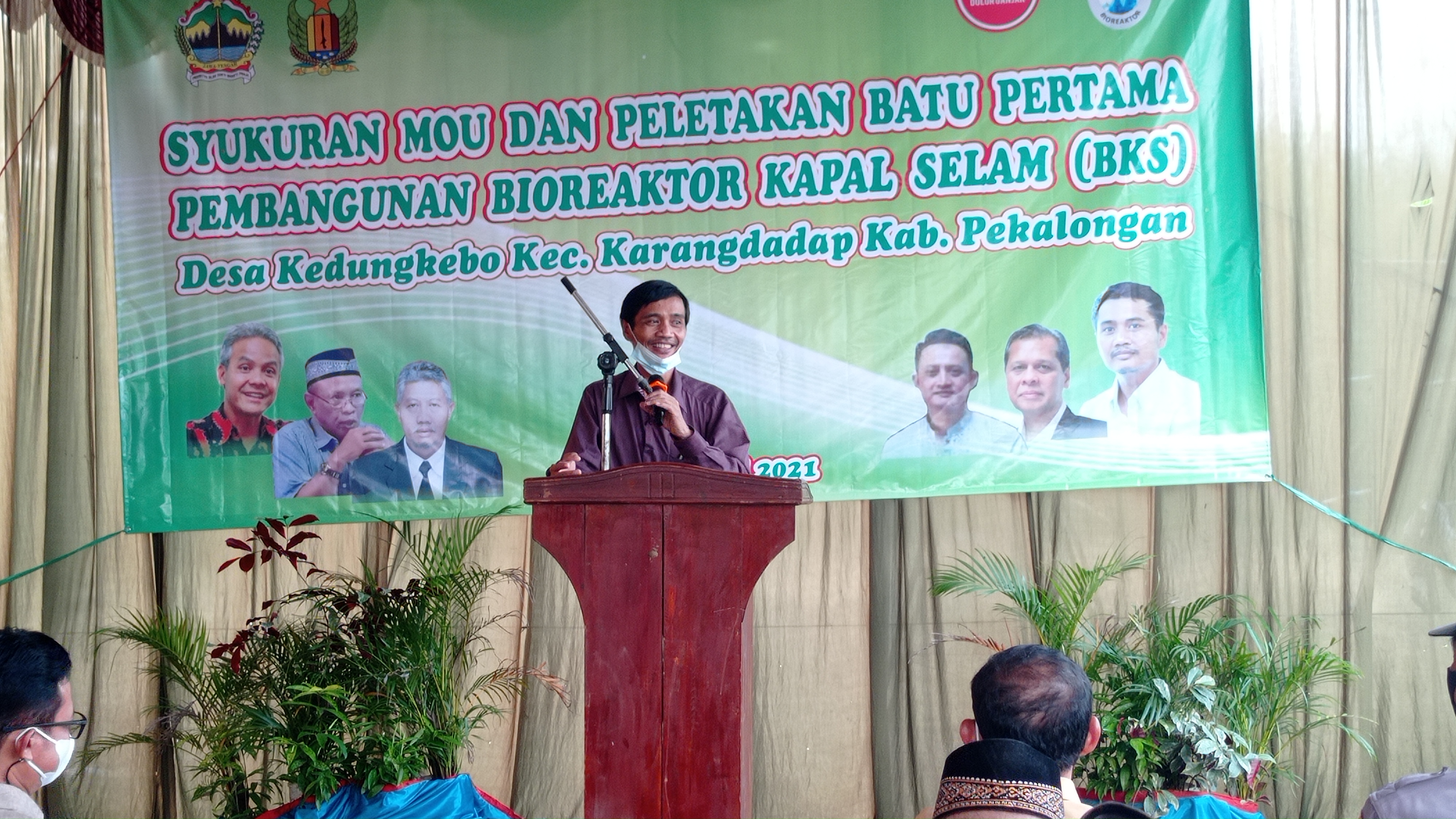 Olah Sampah, Desa Kedungkebo Bangun Bioreaktor Kapal Selam