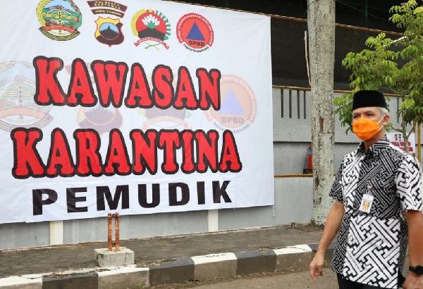 Dilaporkan Istrinya, Pemudik Ini Kini Harus Menjalani Karantina