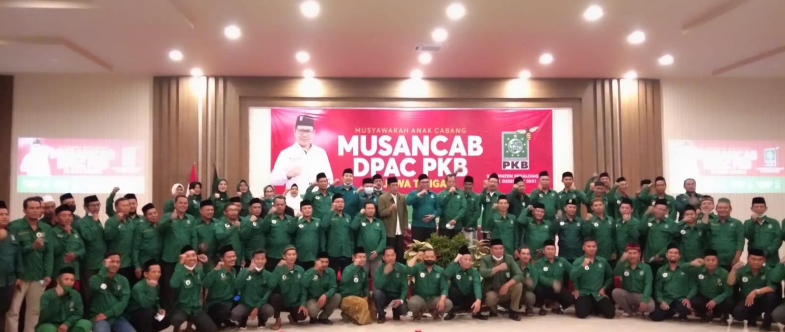 19 DPAC PKB se Kabupaten Pekalongan Dikukuhkan, Target sebagai Partai Pemenang dan Dorong Gus AMI Maju Capres