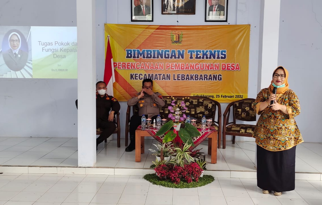 Ketua DPRD Kab Pekalongan : Perencanaan Pembangunan di Desa Harus Melibatkan Masyarakat