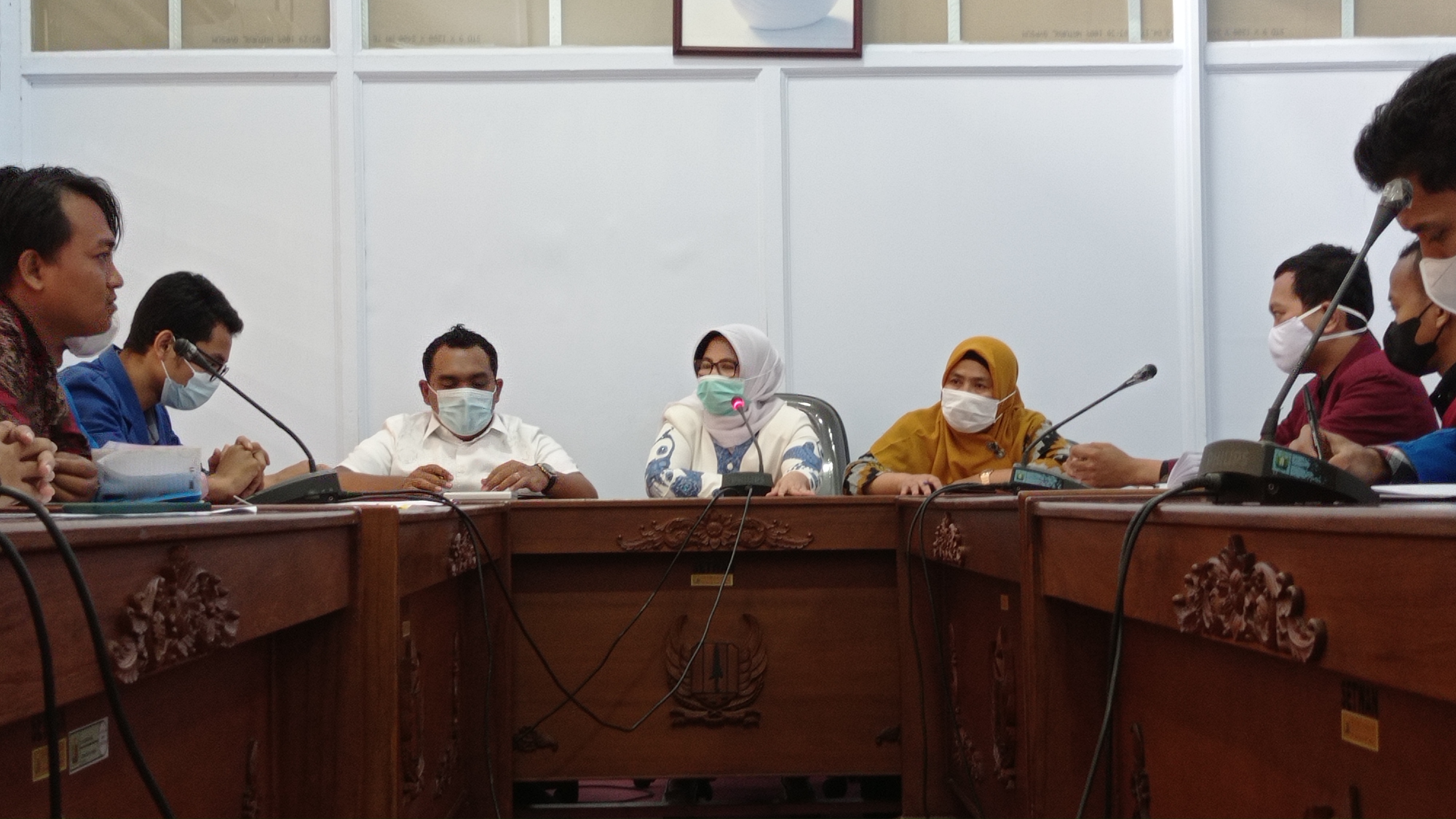 DPRD Kabupaten Pekalongan Terima Aspirasi Mahasiswa Terkait Kenaikan Harga kebutuhan di Masyarakat