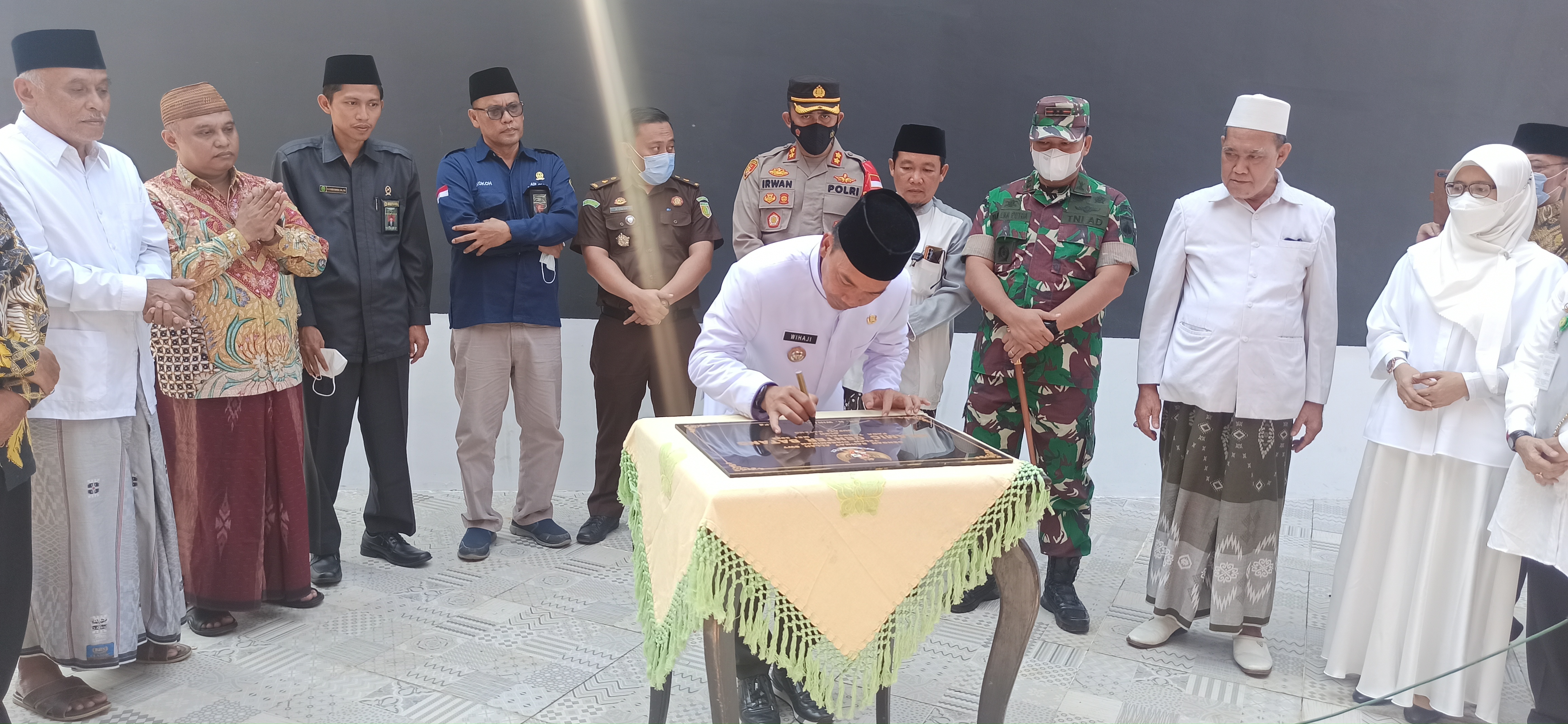 Diresmikan, Islamic Center akan Digunakan untuk Manasik Jemaah Haji yang Berangkat Tahun Ini