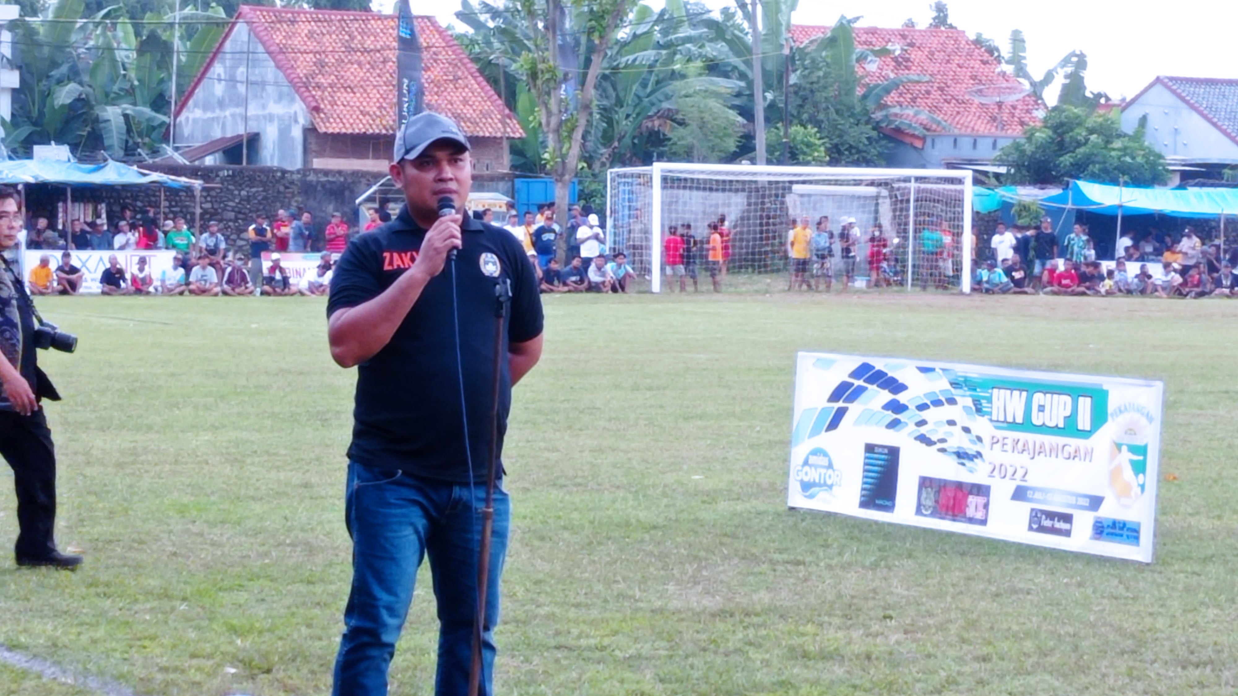 Ahmad Muzaki : Turnamen Sepakbola agar Bisa Digelar Tiap Tahun untuk Mencari Bibit Pemain