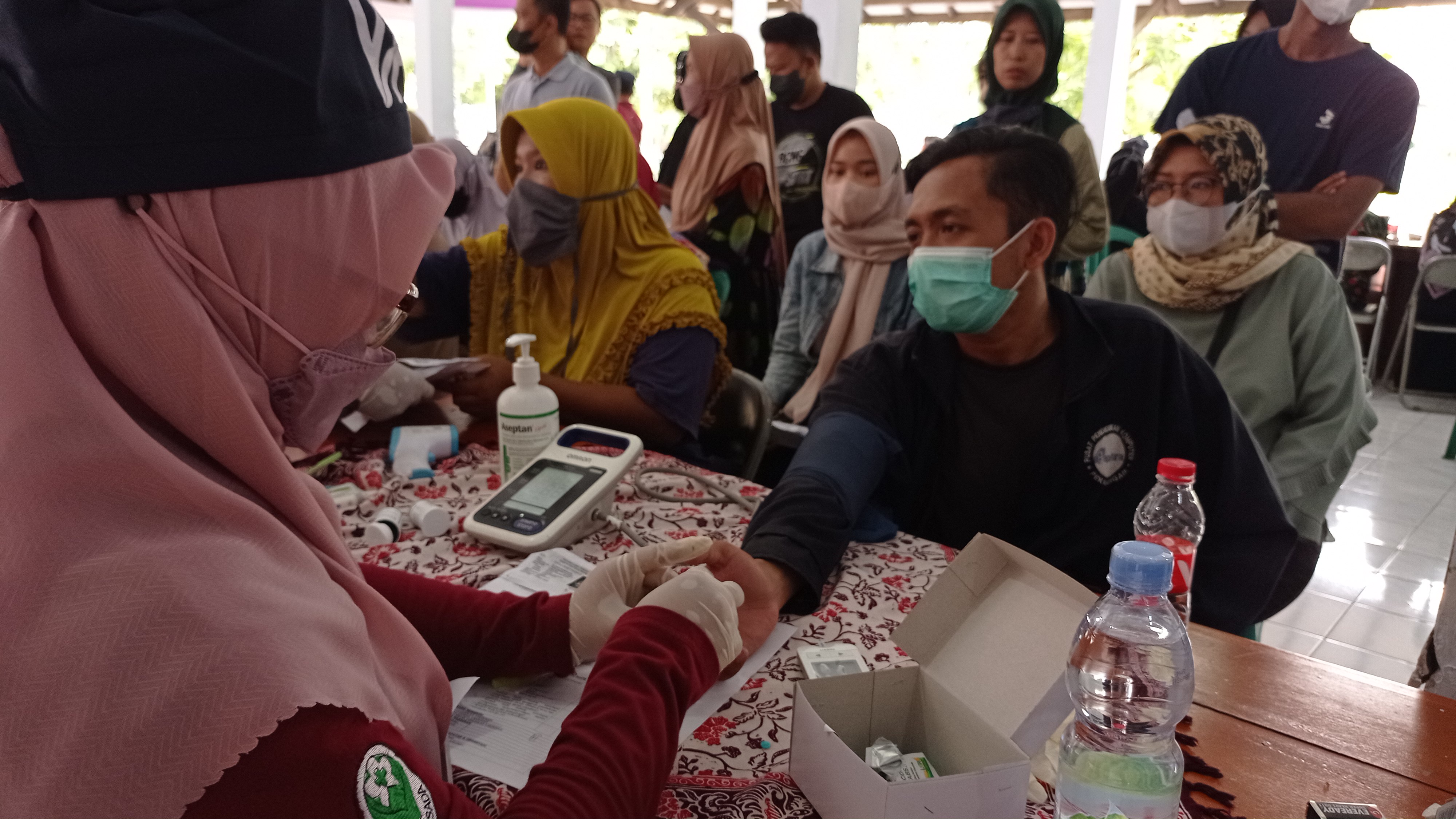 Masyarakat Antusias Melakukan Vaksinasi di Kedungwuni