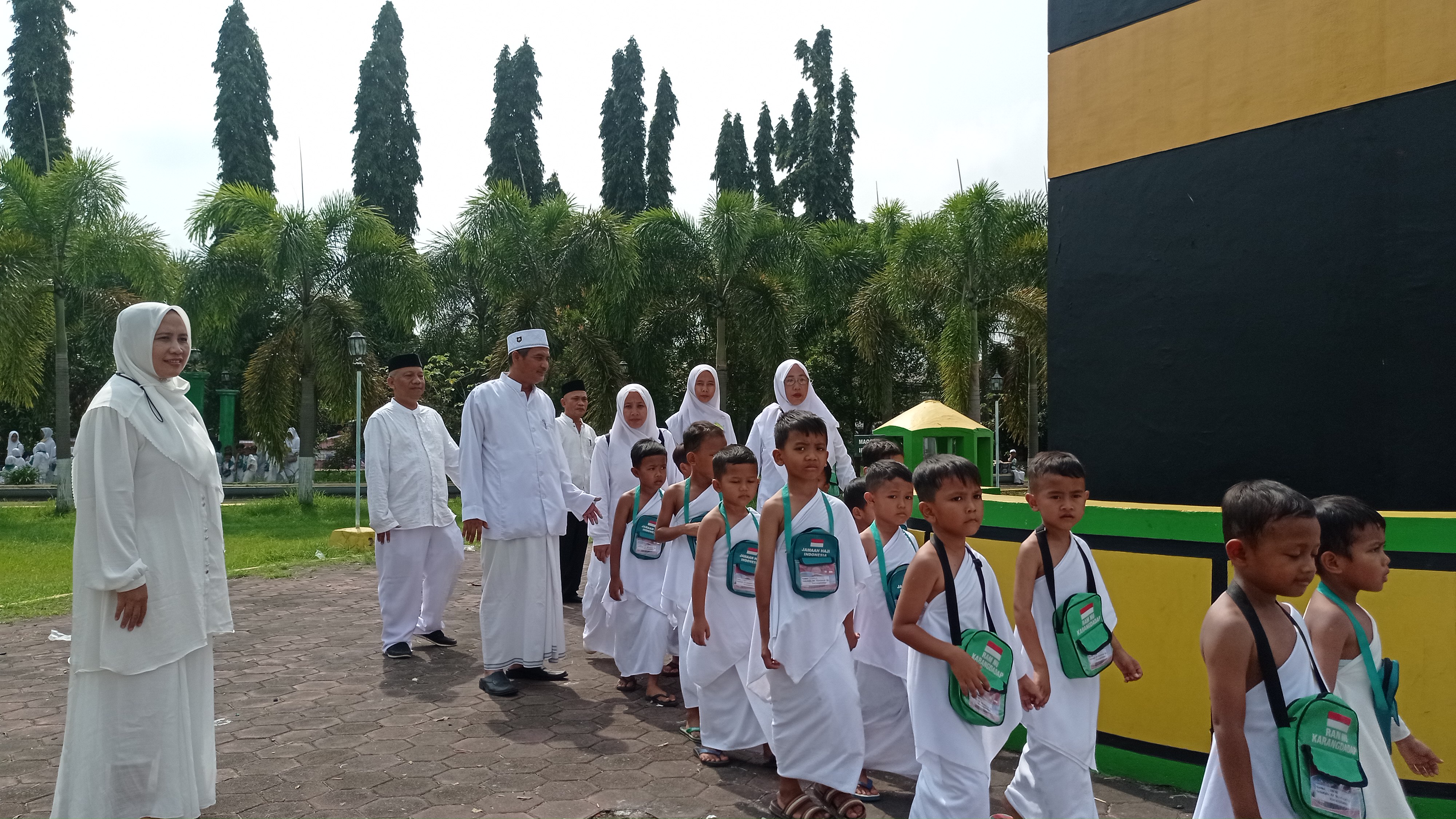 Harlah ke 20, IGRA Kabupaten Pekalongan Gelar Peragaan Manasik Haji Anak