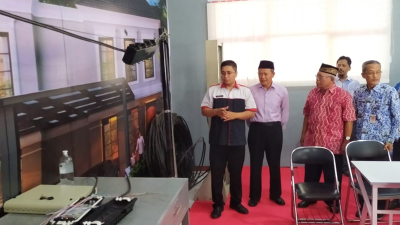 SMK Muhamka Jadi Salah Satu Sekolah di Indonesia yang Miliki Laboraturium Fiber Optik
