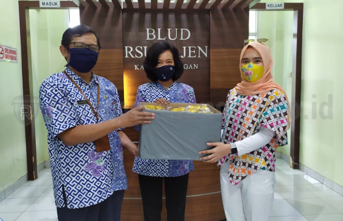 RSUD Kajen Terima Bantuan Masker dan Handsanitizer dari Anggota DPRD Kabupaten Pekalongan