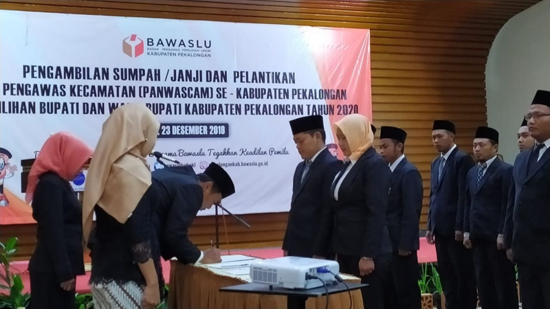 Anggota Panwascam Pilkada Diharapkan Bisa Kerja Profesional