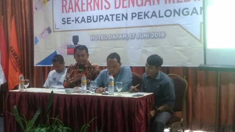 Pemilu 2019, Bawaslu Kabupaten Pekalongan Hanya Terima 1 Pelapor